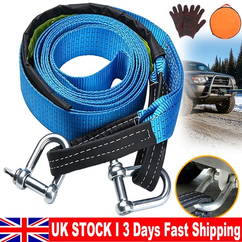 Tow strap 8tons heavy duty - tow, 5m
