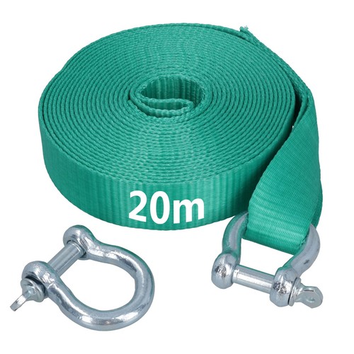 Extra long 20m recovery strap - long,
