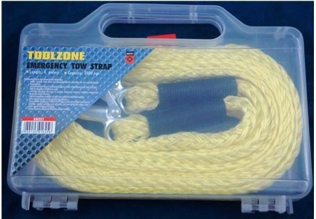 Toolzone emergency tow strap - tow,