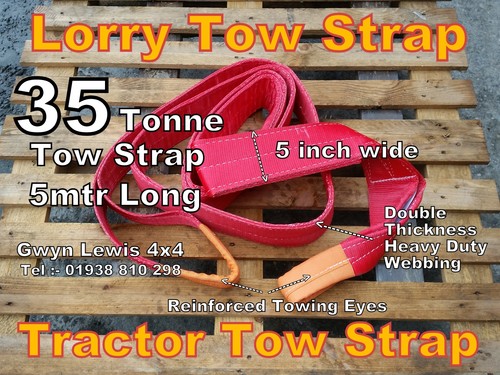 Tonne tow strap rope - strap,