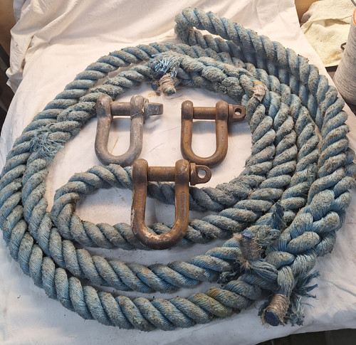 Heavy duty tow rope m - 4,6, long