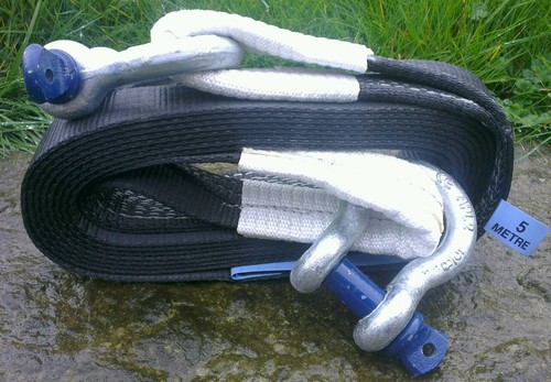 Towing tow rope - strap, strop