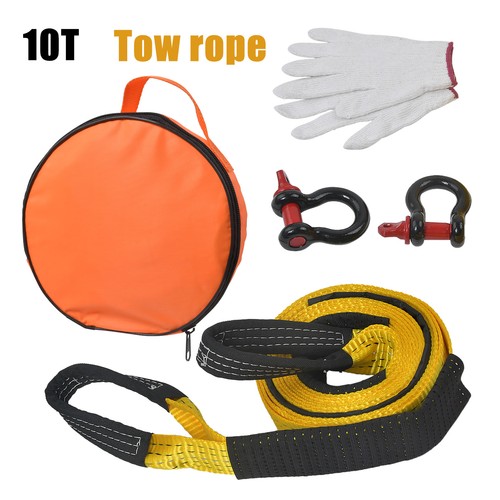 Yellow tow strap tons - tow, 10