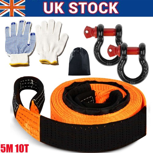 Orange tow strap tons - strap,