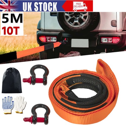 10t tow rope heavy - 5m, duty