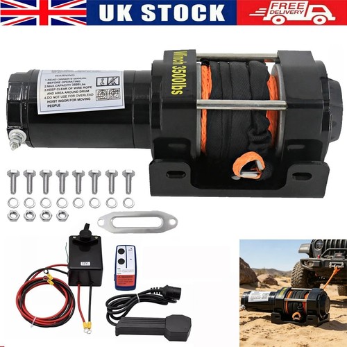 3500lbs electric winch - electric,