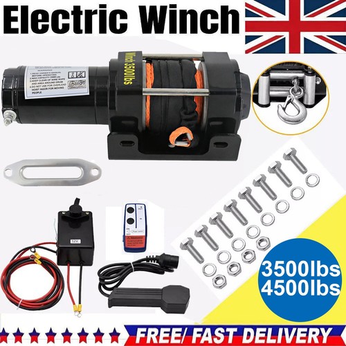 3500lbs electric winch 12v - electric,