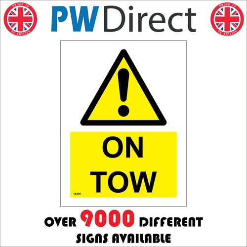 Sign tow breakdown vehicle - tow,