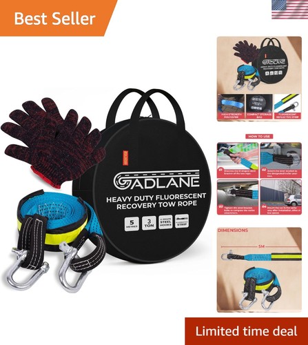 Heavy duty tow rope - 5m,