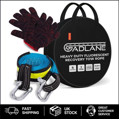 Durable tow rope with 2 - durable,